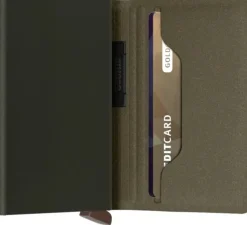 Secrid Bandwallet Liba lompakko, vihreä/oranssi