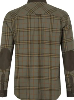 Seeland Banff Shirt paita, Grape Leaf/Terracotta Check