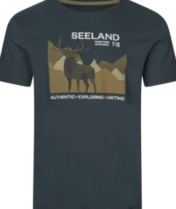Seeland Fragment T-Shirt Dark Blue