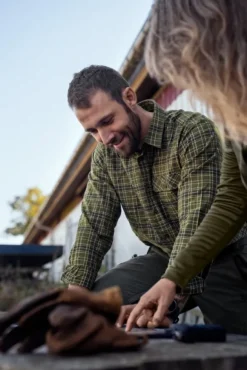 Seeland Highseat Shirt paita, Pine Green Check