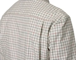 Seeland Oxford Shooting Shirt paita, Grape Leaf/Terracotta Check