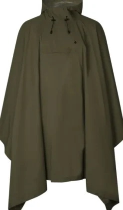 Seeland Taxus Rain Poncho Pine Green
