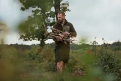 Seeland Zephyr Camo Fleece fleecetakki, Grizzly Brown