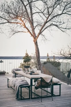 Shepherd of Sweden Visby lampaantalja, 100x60 cm, Natur