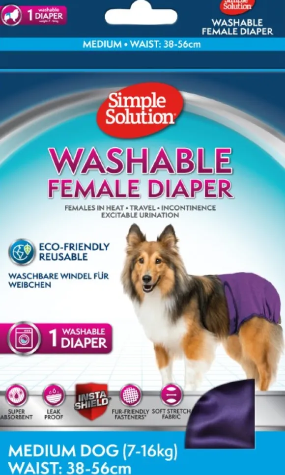 Simple Solution Washable Female Diaper Medium