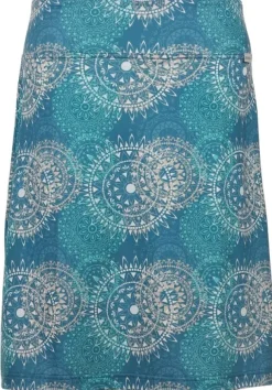 Skhoop Fiona Knee Skirt Navy