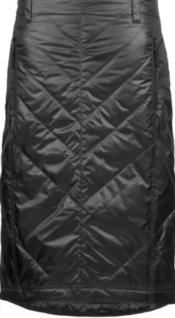 Skhoop Mary Mid Down Skirt toppahame, musta