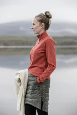 Skhoop Short Down Skirt toppahame, musta