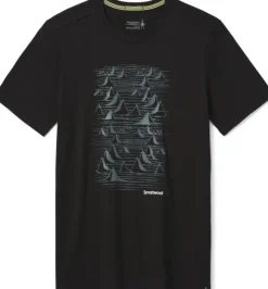 Smartwool MS150 Bryan Iguchi t-paita, Mountains Black