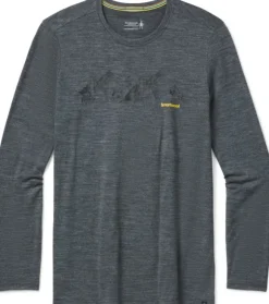 Smartwool MS150 Upper Slopes Tee merinopaita, harmaa