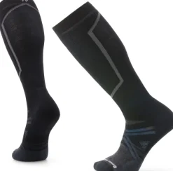 Smartwool Ski Full Cush OTC pitkävartiset merinosukat, musta