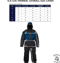 Snow Fox Ice-Lite lämpöhaalari, musta/sininen