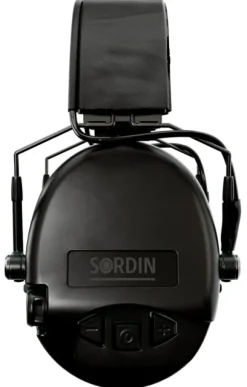 Sordin Supreme MIL Aux Slim Headband kuulosuojaimet, Black