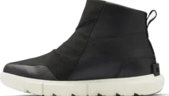 Sorel Explorer II Bootie -naisten kengät (Black/Grill)