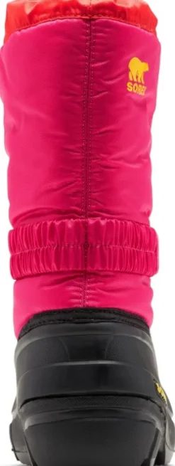 Sorel Youth Unisex Youth Flurry lasten talvikengät, punainen