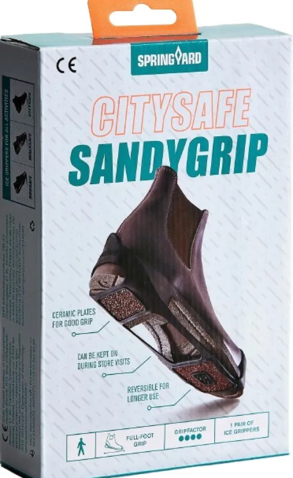 Springyard SandyGrip Citysafe nasta musta