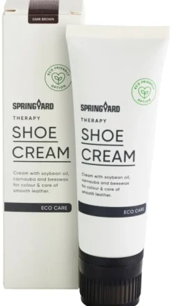 Springyard Shoe Cream 75 ml kenkävoide tummanruskea
