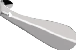 Springyard Steel Horn Chrome 16 cm Krom