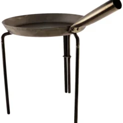 Stabilotherm-kolmijalka paistinpannulle