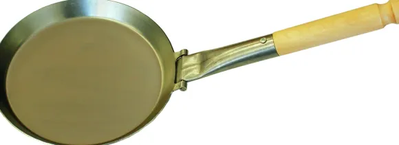 Stabilotherm-paistinpannu taittuvalla puukahvalla, 21 cm