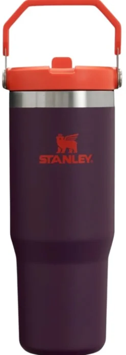 Stanley The IceFlow Flip Straw Tumbler termosmuki, 0,89 L, Plum