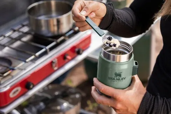 Stanley The Legendary Food Jar + Spork 0,4L Hammertone Green