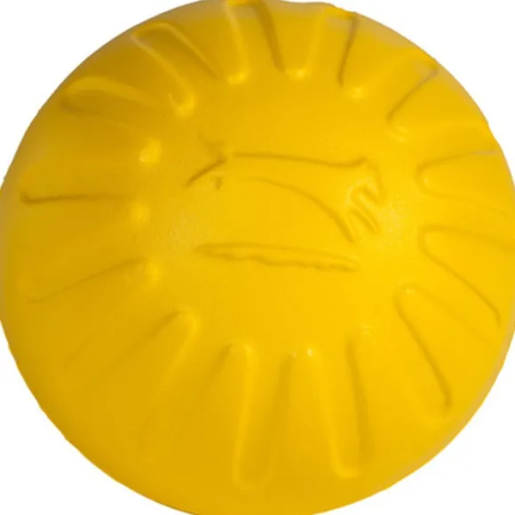 Starmark Foam kelluva pallo keltainen L 9,5 cm