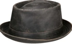 Stetson Pork Pie CO/PES hattu, ruskea