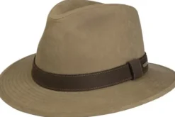 Stetson Traveller Waxed Cotton WR Sand