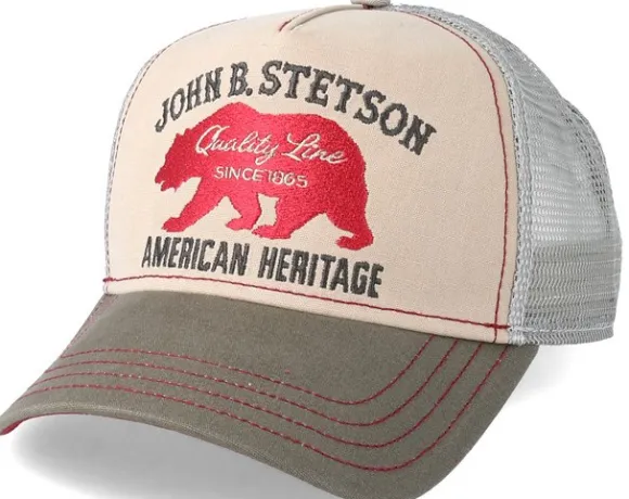 Stetson Trucker Cap Bear lippalakki
