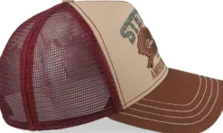 Stetson Trucker Cap Great Plains Brown/Wine