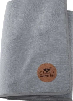 Swaggin Tails koiran huopa, L, vaaleanharmaa