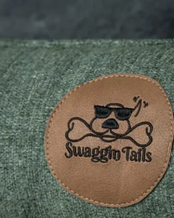 Swaggin Tails koiranpeti Memory Foam -vaahdolla L, vihreä