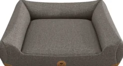 Swaggin Tails koiranpeti Memory Foam -vaahdolla M, harmaa