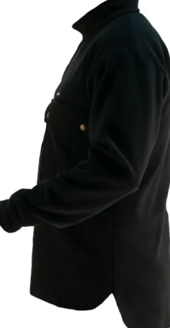 Swazi Back 40 fleecetakki, musta