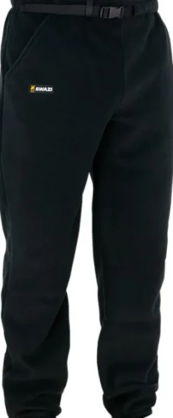 Swazi Bush Fleece Pants metsästys- ja ulkoiluhousut, musta