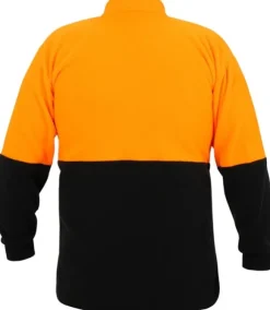 Swazi Hi-Vis Bush Shirt fleecepusero, oranssi/musta