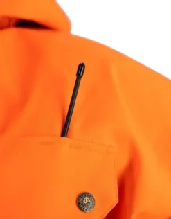 Swazi Huron Anorak anorakki, oranssi/musta