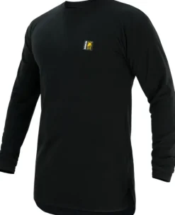 Swazi Long Sleeve Micro Top paita, Black