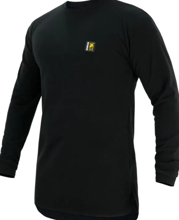 Swazi Long Sleeve Micro Top paita, Black