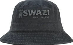 Swazi Swazi Bucket Hat hattu, Black