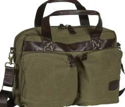 Swedteam Crest Briefcase Bag tietokonelaukku, Ivy Green