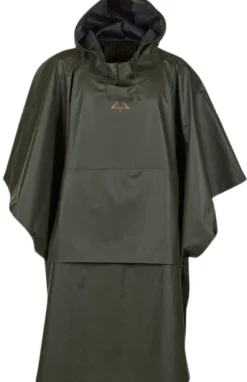 Swedteam Crest Poncho Rain Gear sadeviitta, Swedteam Green