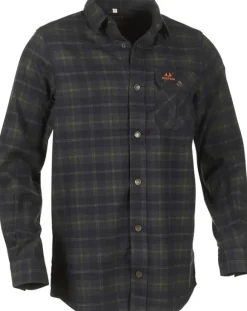 Swedteam Crest Shirt vuorillinen paita, Forest Green