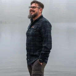 Swedteam Crest Shirt vuorillinen paita, Forest Green