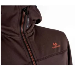 Swedteam Force Sweater -fleecehuppari, ruskea