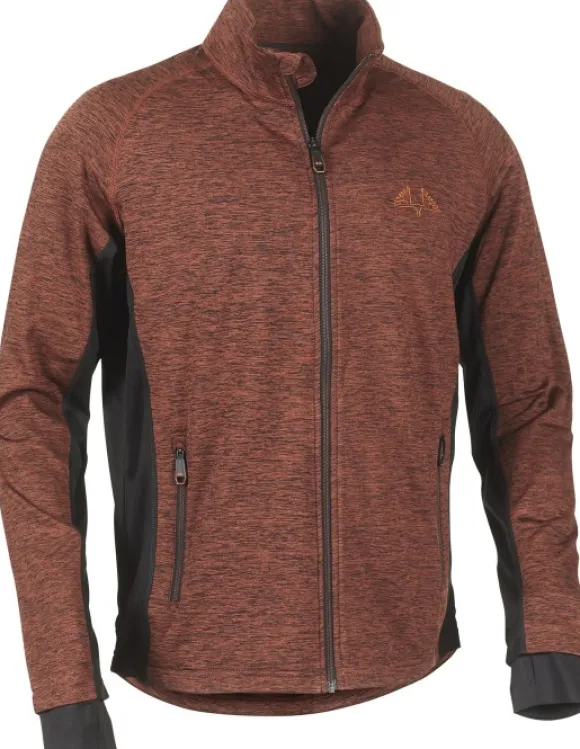 Swedteam Lynx Sweater fleecetakki, Dark Orange