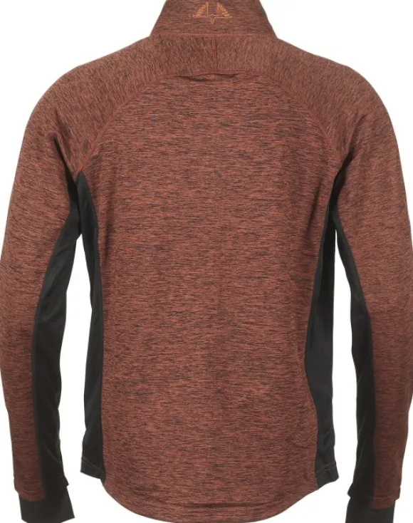 Swedteam Lynx Sweater fleecetakki, Dark Orange