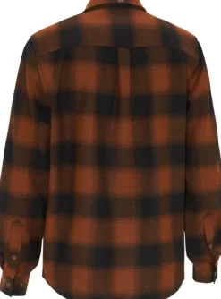 Swedteam Lynx Wool Shirt kauluspaita, Dark Orange