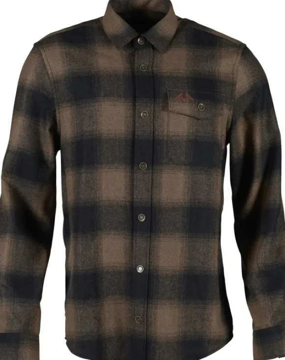 Swedteam Lynx Wool Shirt kauluspaita, Dark Sand